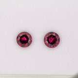 1.60ct Purple Garnet round 7.1mm loose purple gemstone