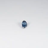 1.33 carat natural blue sapphire pear 7.6x5.9mm loose gemstone – view 2
