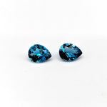 Pear Cut London Blue Topaz Loose Gemstone 1