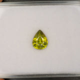 Sphene Pear Loose Gemstone 2.14 Carat