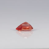 0.75 carat natural padparadscha sapphire pear 7x5mm loose gemstone – view 5