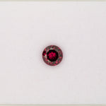 1.41ct Purple Garnet round 6.7mm loose purple gemstone