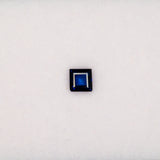 0.60 carat natural blue sapphire, princess 4.5mm Ceylon loose gemstone