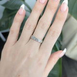 1 Carat Lab Grown Diamond Band Ring – Solid 14K Gold Wedding Band