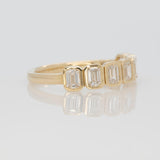 1 Carat Lab Grown Diamond Ring Band in Solid 14K Gold | Elegant Wedding, Engagement & Anniversary Jewelry
