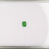 Natural Emerald Cut Tsavorite Garnet 4x3mm ~0.21cts – Loose Gemstone for Fine Jewelry