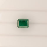 2.97ct zambian emerald emerald cut 9.2x7.2mm loose green gemstone