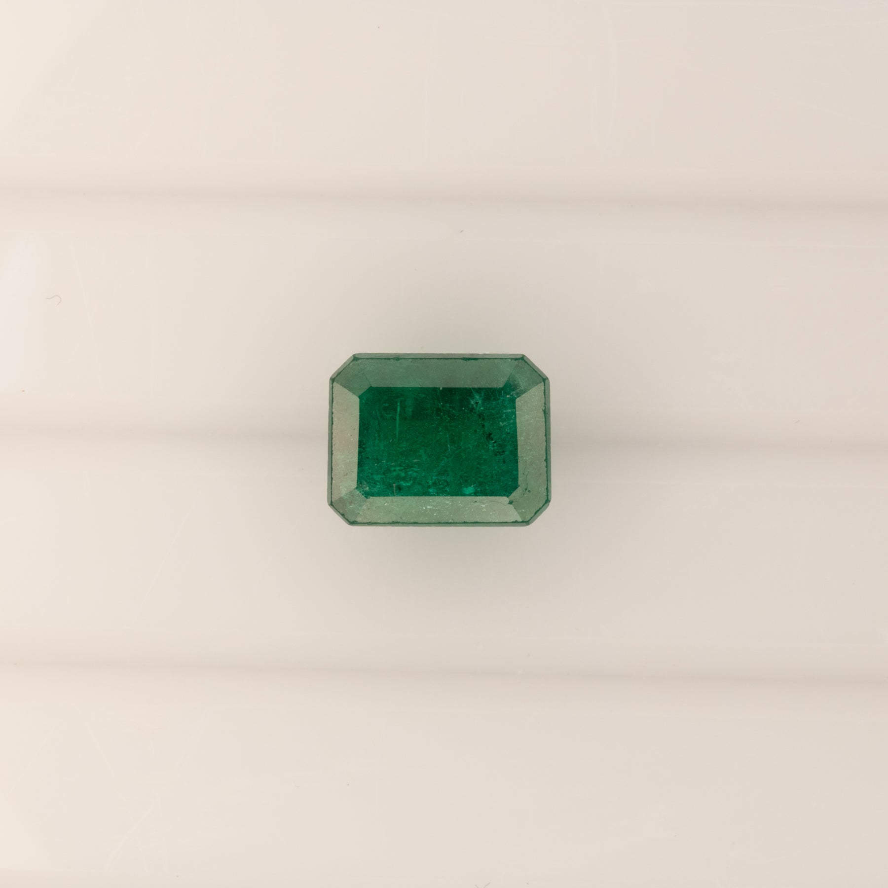 2.97ct zambian emerald emerald cut 9.2x7.2mm loose green gemstone
