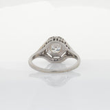 Classic Diamond Solitaire Ring – Solid 18K Gold, 4.5mm Round Cut Fine Jewelry