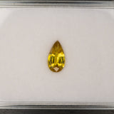 Sphene Pear Loose Gemstone 1.7 Carat