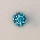 Natural Cambodian Blue Zircon Oval Shape 7.7x6.6x6.7mm 3.61ct Loose Gemstone