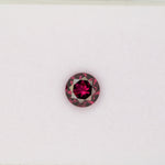 1.78ct Purple Garnet round 7.2mm loose purple gemstone