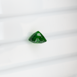 Natural Heart Shape Tsavorite 1.98cts Oval Cut 7.6x6.7mm | Rare Green Garnet Loose Gemstone