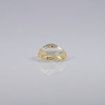 3.05 carat natural canary sapphire oval 9.3x6.6mm loose gemstone – view 5