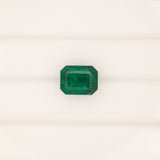 2.09ct zambian emerald emerald cut 8.7x6.8mm loose green gemstone