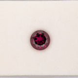 3.11ct Purple Garnet round 8.9mm loose purple gemstone