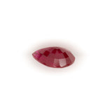 GIA Certified Investment-Grade Mozambique Ruby Pear 9x7mm 1.99ct – Natural High-Quality Loose Gemstone
