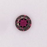 1.51ct Purple Garnet round 7mm loose purple gemstone