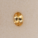 Natural Brazilian Imperial Topaz Pear Cut Loose Gem ~1.05cts - Rare Earth-Mined Gemstone