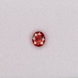 0.97 carat natural padparadscha sapphire, oval 6x5mm pink-orange loose gemstone