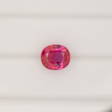 GIA certified natural pink sapphire oval loose gemstone