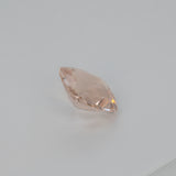 1.85ct Peach morganite cushion 8mm loose peach gemstone