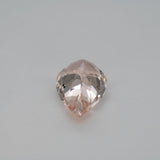 3.70ct Cor de Rosa morganite pear 14.2x8.8mm loose pink gemstone