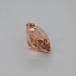 3.97ct Peach morganite cushion 11x9mm loose peach gemstone
