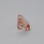 4.20ct Peach morganite cushion 10mm loose peach gemstone