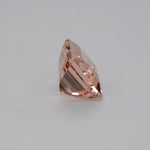 4.55ct Peach morganite emerald cut 11x8mm loose peach gemstone