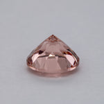 4.59ct Peach morganite round 11mm loose peach gemstone