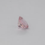 1.76ct Cor de Rosa morganite round 8mm loose pink gemstone