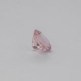 1.76ct Cor de Rosa morganite round 8mm loose pink gemstone