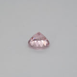 1.76ct Cor de Rosa morganite round 8mm loose pink gemstone