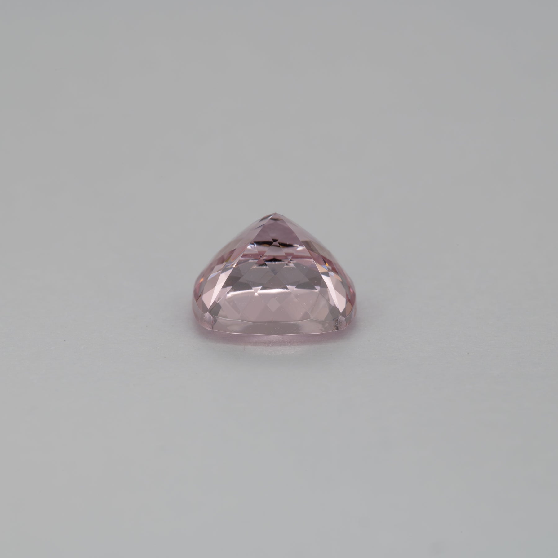 1.94ct Cor de Rosa morganite cushion 8mm loose pink gemstone