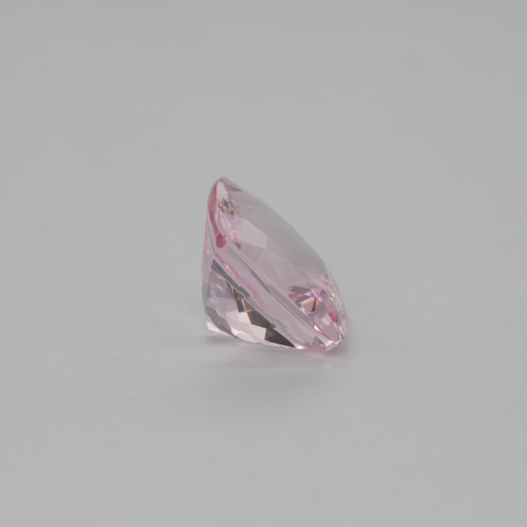 2.71ct Cor de Rosa morganite cushion 9mm loose pink gemstone