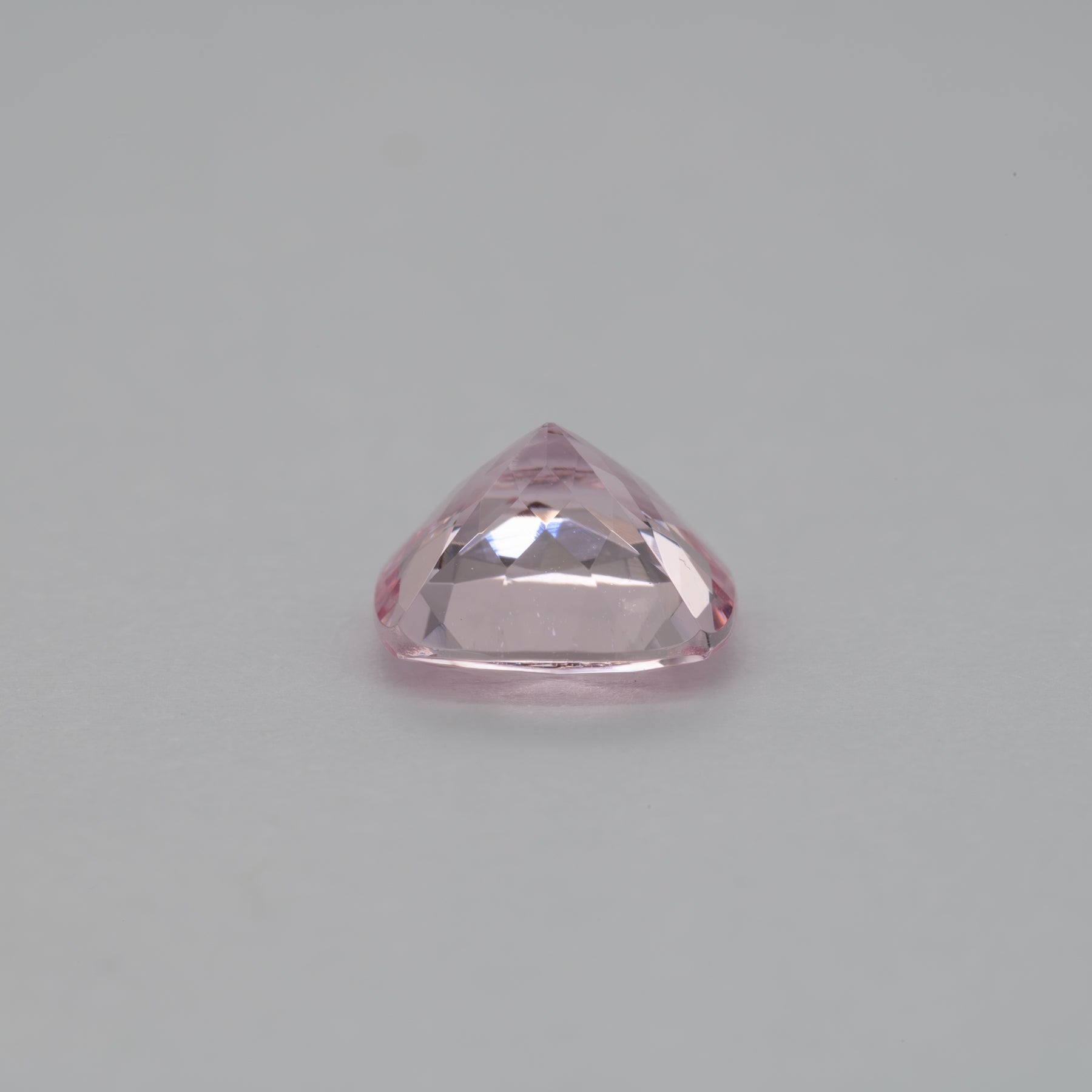2.71ct Cor de Rosa morganite cushion 9mm loose pink gemstone
