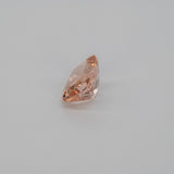 3.97ct Peach morganite cushion 11x9mm loose peach gemstone