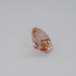 3.85ct Peachy Pink morganite pear 12x10mm loose peach gemstone