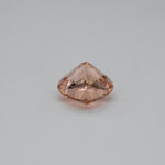 3.85ct Peachy Pink morganite pear 12x10mm loose peach gemstone