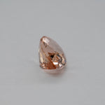 3.04ct Peachy Pink morganite pear 12x8mm loose peach gemstone