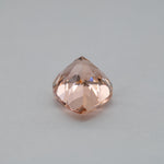 3.04ct Peachy Pink morganite pear 12x8mm loose peach gemstone