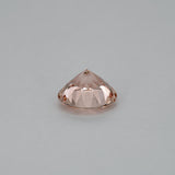 1.77ct Peach morganite round 8mm loose peach gemstone