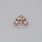 1.60ct Peach morganite trillion 9mm loose peach gemstone