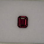 3.56ct Purple Garnet emerald cut 9.2x8mm loose purple gemstone