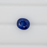 Natural Ceylon Blue Sapphire Loose Gemstone for Custom Jewelry – Oval Cut 1.19ct Heated Sapphire