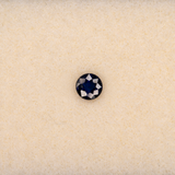 0.19 carat natural blue sapphire, round 3.5mm loose gemstone