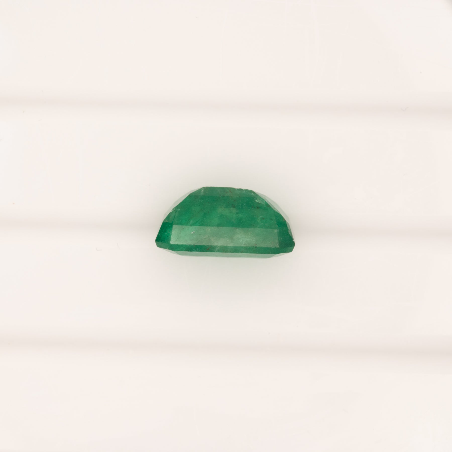 3.61ct zambian emerald emerald cut 11.2x7.6mm loose green gemstone