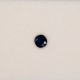 0.62 carat natural blue sapphire, oval 5.2x5mm loose gemstone