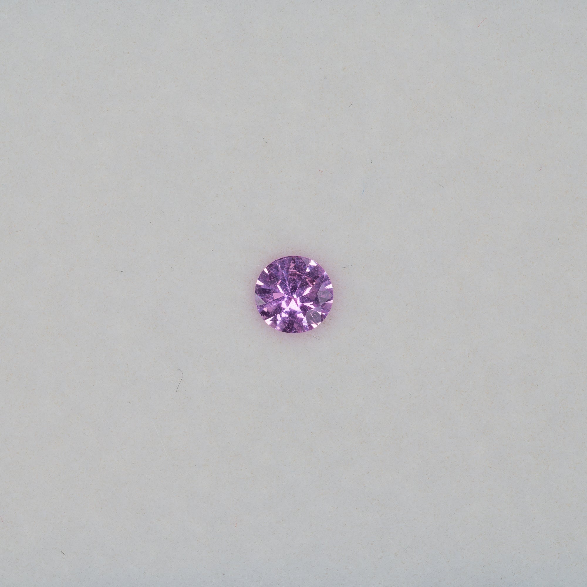 0.56 carat natural pink sapphire, oval 6.3x4.5mm loose gemstone
